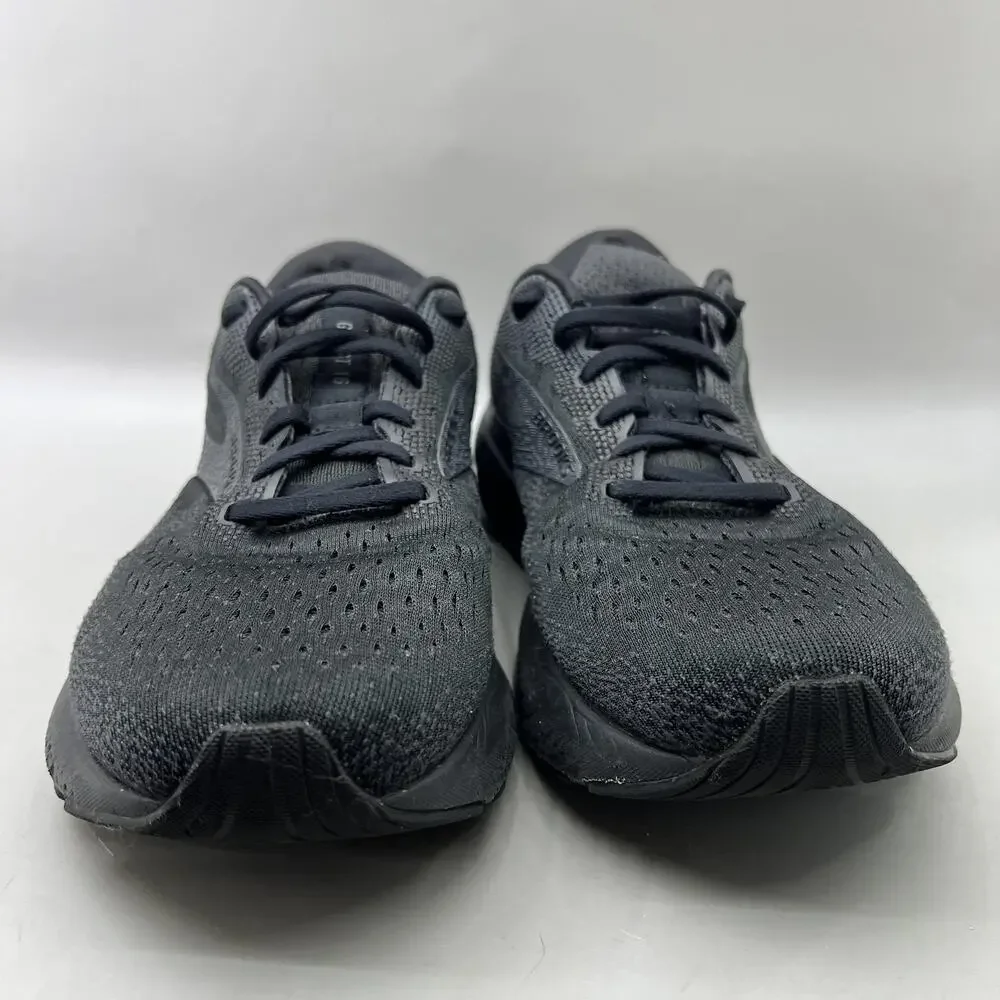 Brooks Ghost 16 Running Shoes Men Size 8.5 EE Black Mesh Comfort Cushion Sneaker